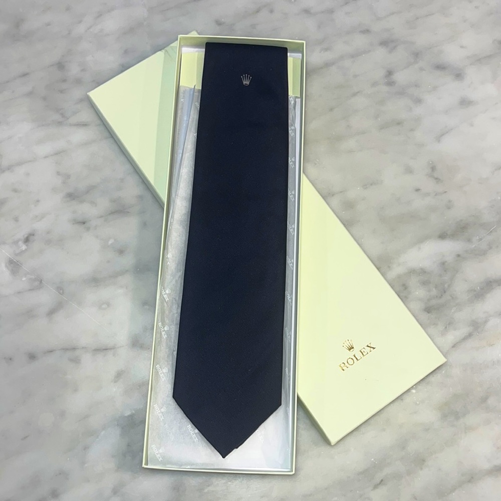 Rolex Tie in Navy